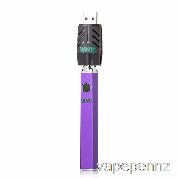 Ooze Quad Flex Temp 500mAh Battery Purple VAPE NZ